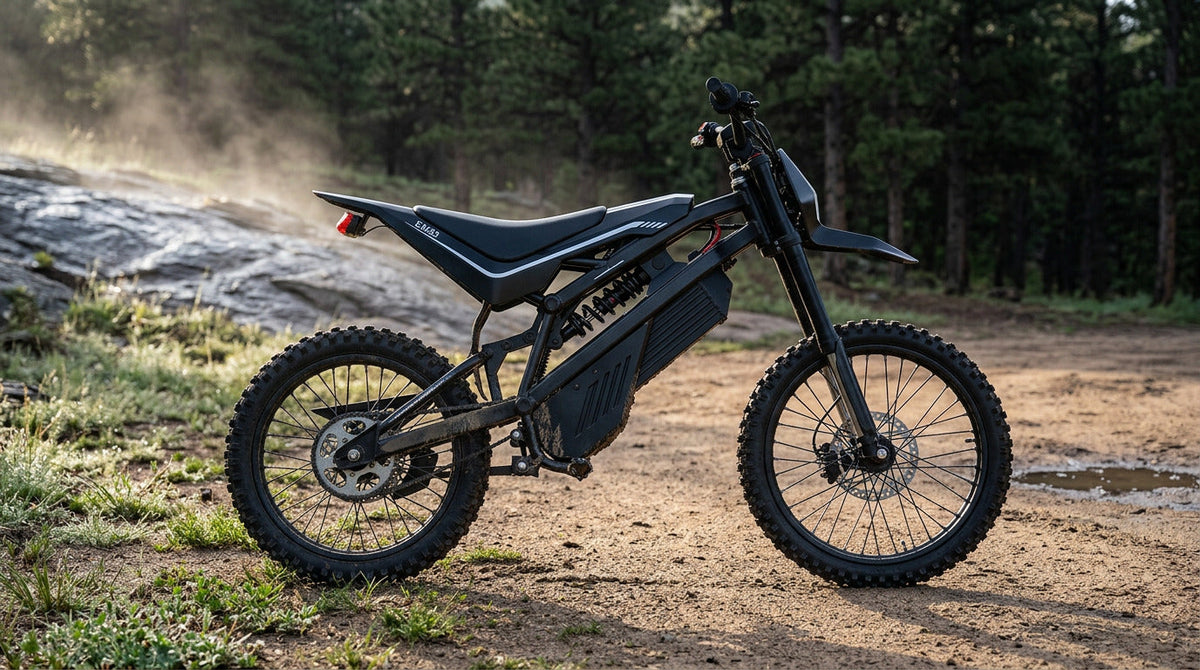 How Electric Dirt Bike Tire Size Changes Torque, Speed and Handling