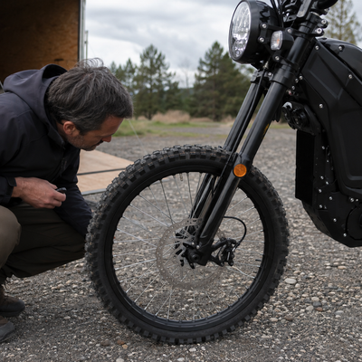 Electric Dirt Bike Brake Rotor Rubbing: Diagnose the Cause Before Adjusting