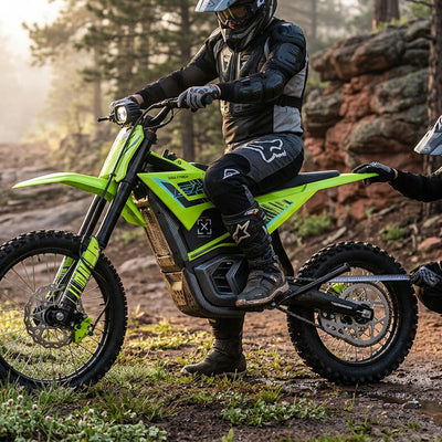 Electric Dirt Bike Suspension Sag Setup: A Rider-Weight Method