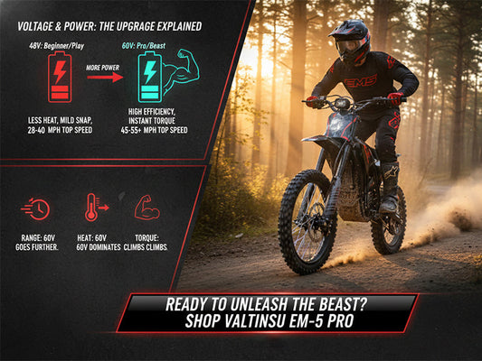 48V vs. 60V Electric Dirt Bike: Is the High-Voltage Upgrade Actually Worth It?