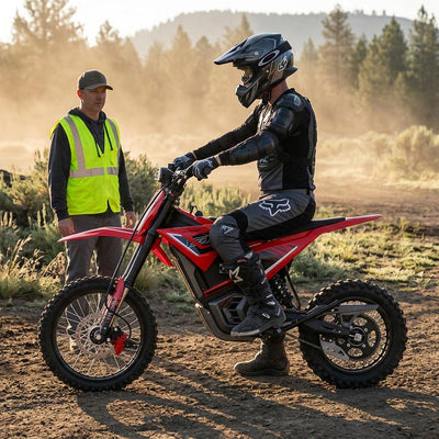 Electric Dirt Bike Standing Attack Position: Build a Stable Trail Foundation