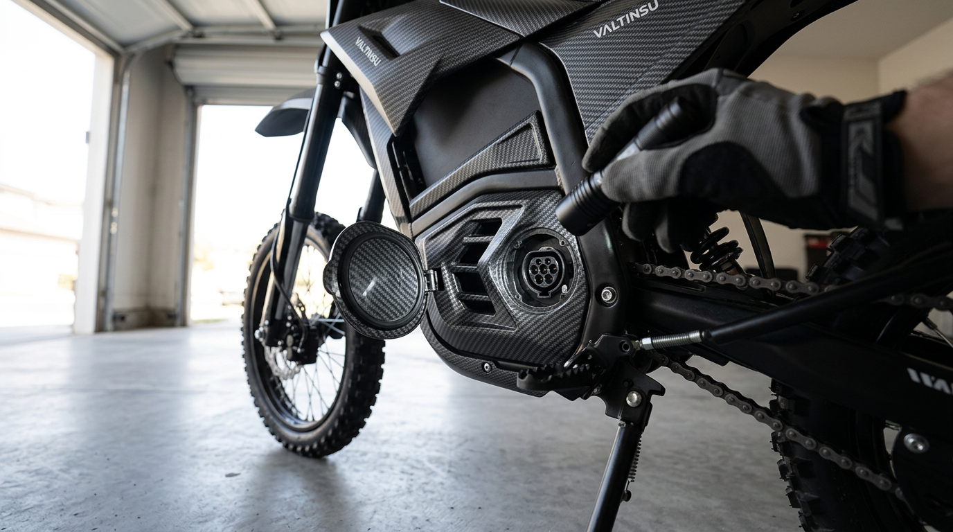 How to Inspect an Electric Dirt Bike Charging Port Safely