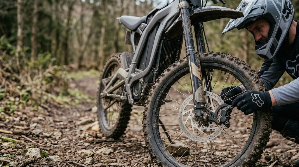 Electric Dirt Bike Brake Squeal: Causes and Safe Fixes