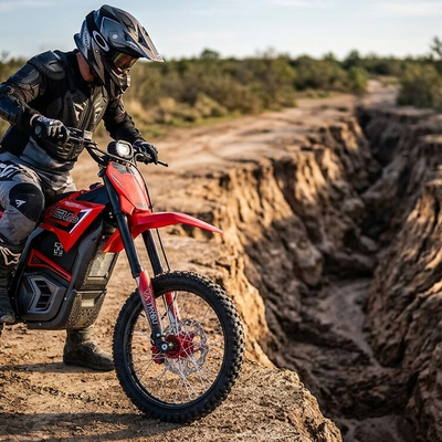Electric Dirt Bike Ruts and Washouts: Line Choice and Recovery