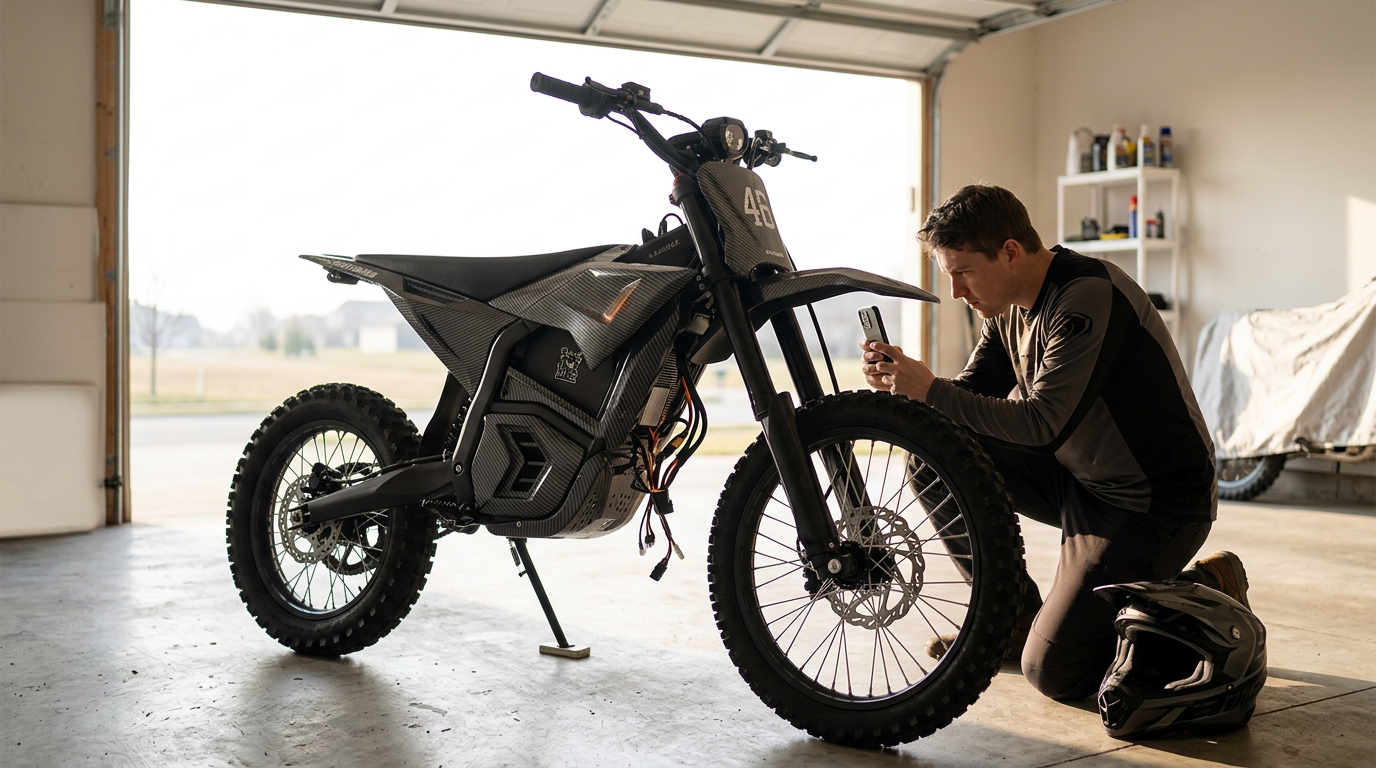 How to Inspect Electric Dirt Bike Cables for Chafing