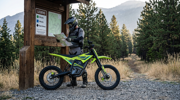 Electric Dirt Bike Trail Difficulty Ratings: Green to Black
