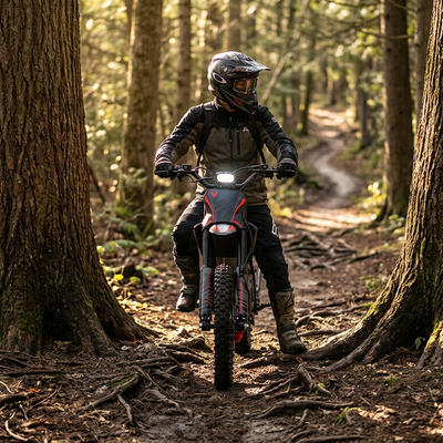 Electric Dirt Bike for Singletrack: Fit, Setup and Control