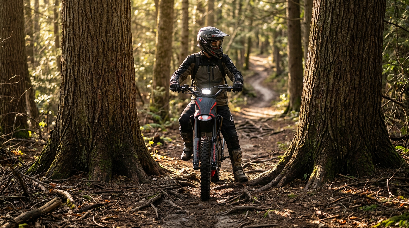 Electric Dirt Bike for Singletrack: Fit, Setup and Control