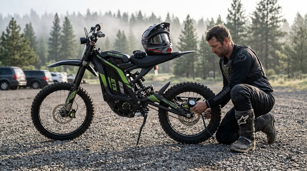 Electric Dirt Bike Tire Pressure: How to Find the Right PSI