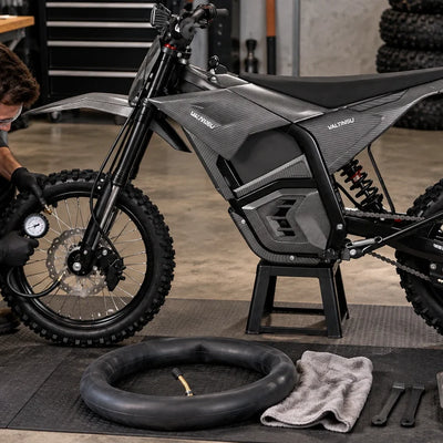 Electric Dirt Bike Valve Stem Leaning: Tire Creep, Tube Damage and Safe Fixes