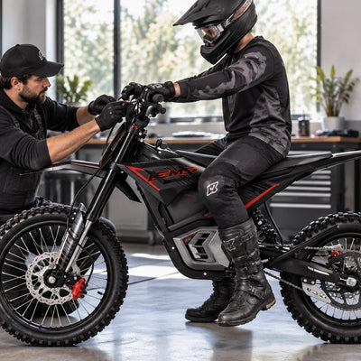 Electric Dirt Bike Brake Lever Reach Adjustment: Hand Size, Gloves and Control