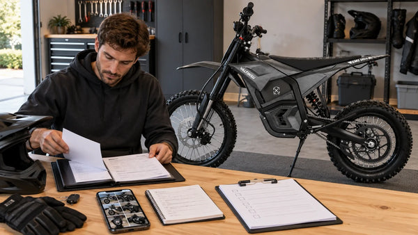 Electric Dirt Bike Warranty Claim Checklist: Photos, Logs and Questions to Prepare