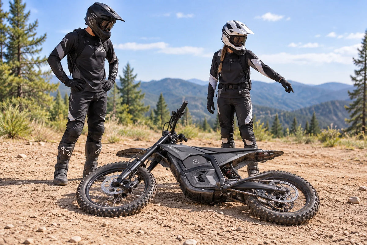 How to Lift a Fallen Electric Dirt Bike Without Hurting Yourself or the Bike