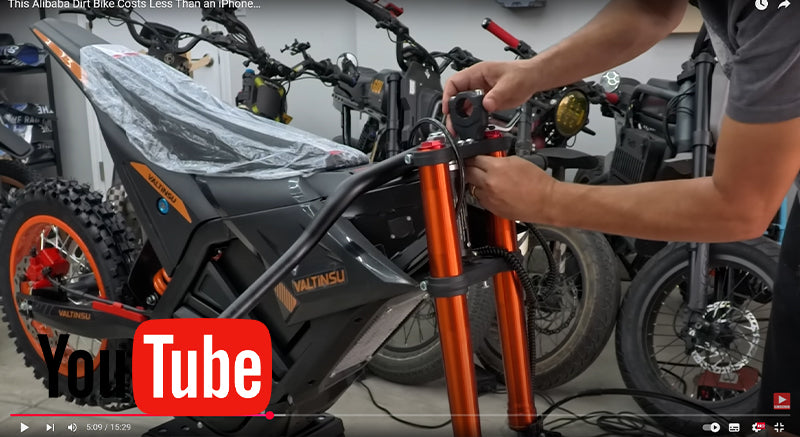 Electric Dirt Bike EM-5 YouTube video 1