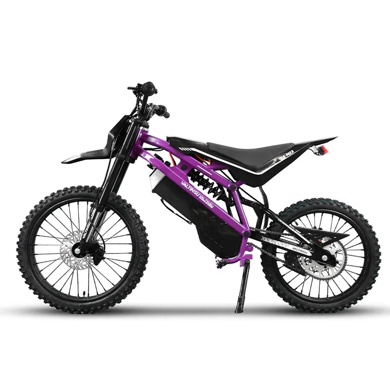 Electric Off-Road Adult Purple Dirt Bike EM23 picture