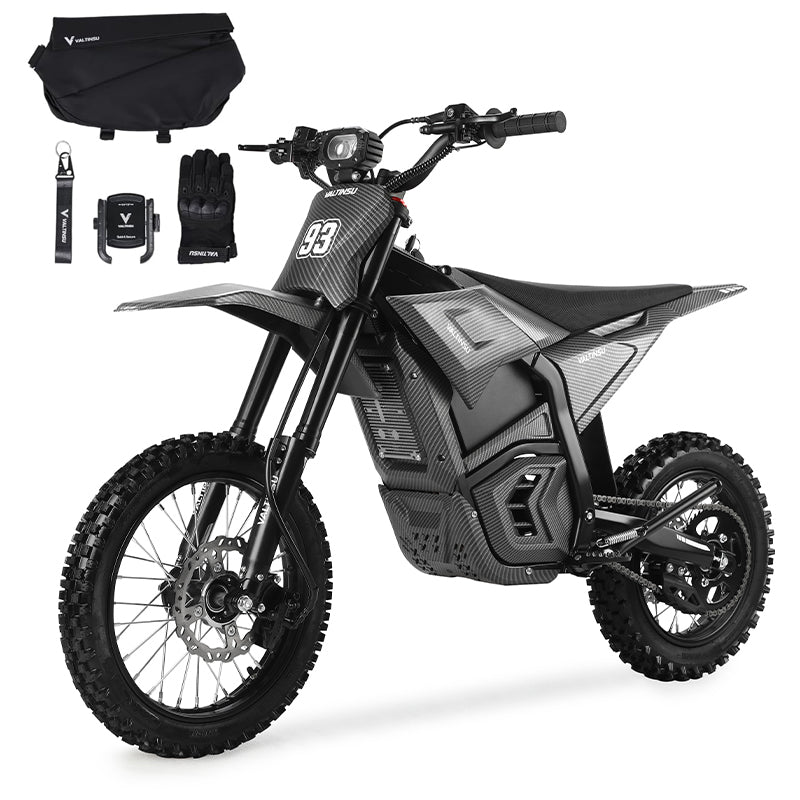 Electric Off-Road Adult Dirt Bike EM-5 with Light