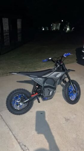 Electric Off-Road Adult Dirt Bike EM-5 with Light photo review