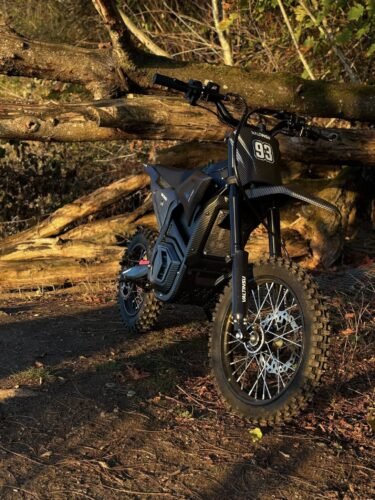 Electric Off-Road Adult Dirt Bike EM-5 with Light photo review